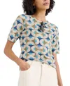 Seasalt Cornwall Poisson Print Organic Coton T-shirt