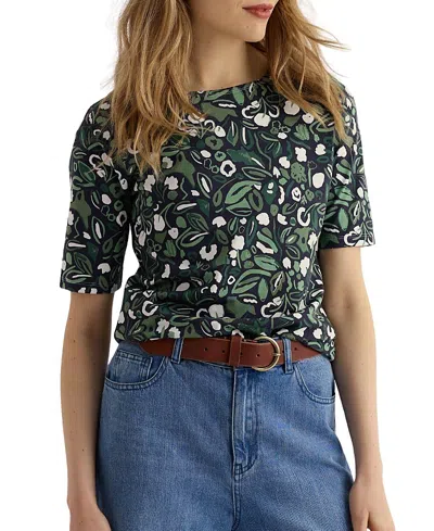 Seasalt Cornwall Women's Poisson T-shirt In Green