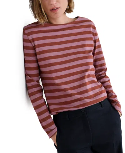 Seasalt Cornwall Women's Sailor Shirt In Red