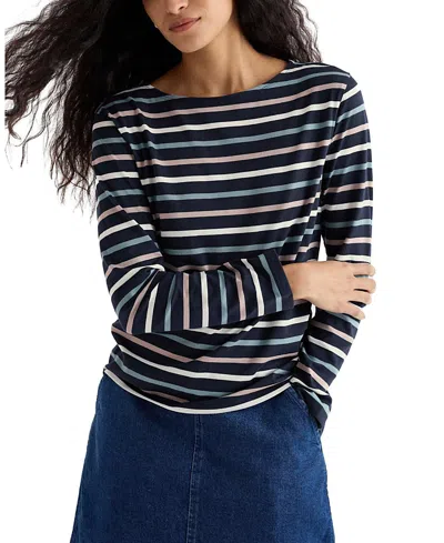 Seasalt Cornwall Women's Sailor Shirt In Blue