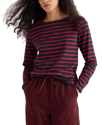 Seasalt Cornwall Women's Sailor Shirt In Brown