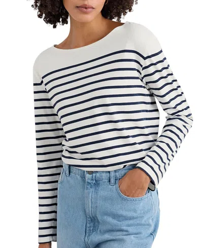 Seasalt Cornwall Women's Sailor Shirt In Gray