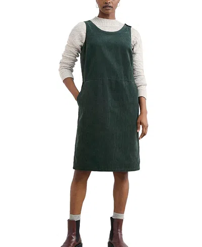 Seasalt Cornwall Women's Salt Weave Dress In Green