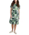 Seasalt Cornwall Pipers Short Sleeve Organic Cotton A-line Dress