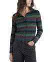Seasalt Cornwall Tern Tide Sparkle Merino Wool Blend Cardigan In Multi