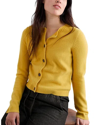 Seasalt Cornwall Women's Tern Tide Cardigan In Gold