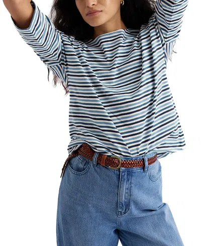 Seasalt Cornwall Women's Tremayne Quay Top In Blue