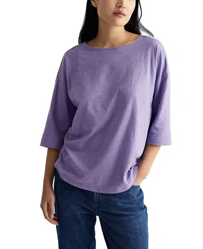 Seasalt Cornwall Women's Tremayne Quay Top In Purple