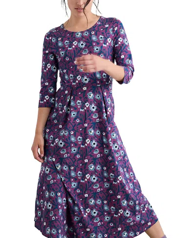 Seasalt Cornwall Women's Veronica Dress In Purple