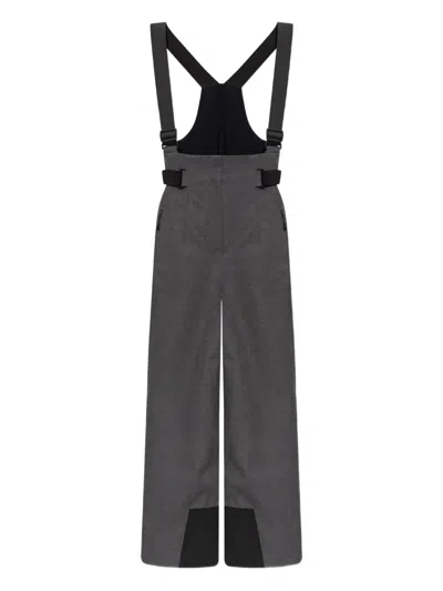 Sease Aoraki Suspenders Ski Trousers In Gray