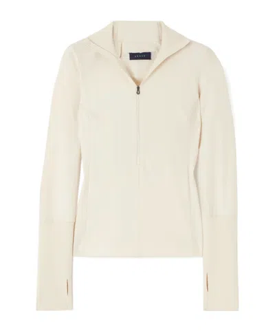 Sease Ariel Fleece Ski Top In White