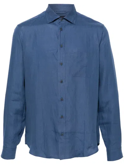 SEASE BUTTON-UP HEMP SHIRT