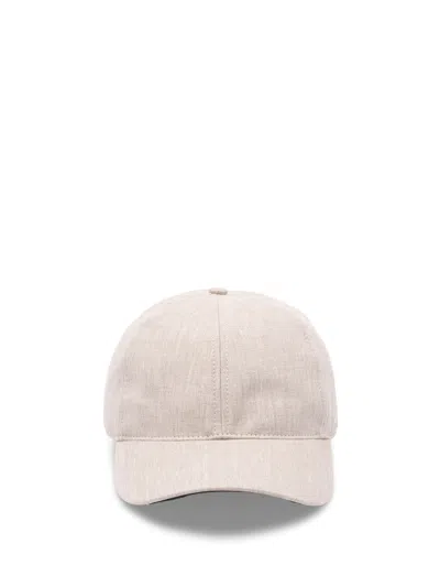Sease Logo-detail Baseball Cap In Neutral