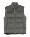 Sease Cashmere Gilet In Gray