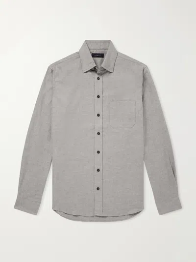 Sease Cotton Shirt In Gray
