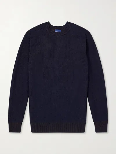 Sease Dinghy Cashmere Sweater In Blue