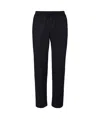 Sease Drawstring Casual Pants In Black