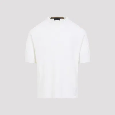 Sease Easy Care Waffle Knit T-shirt In Gray