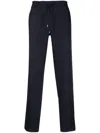 Sease Elasticated Waist Trousers In Blau