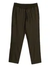 Sease Elasticated-waistband Trousers In Green