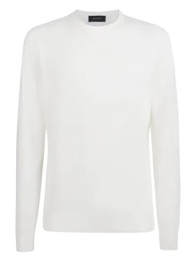 Sease Fine-knit T-shirt In White