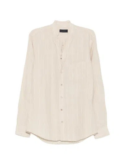 Sease Fish Tall Striped Shirt In Neutral