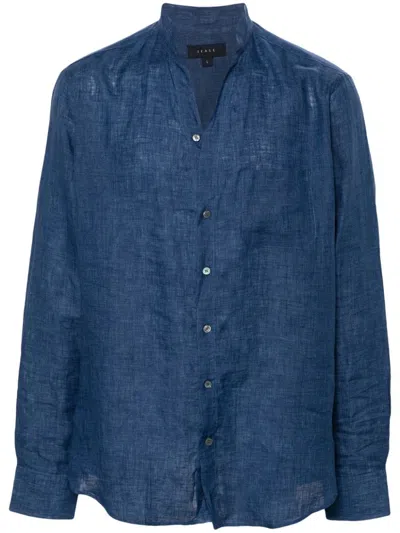 Sease Fishtail Shirt In Blue