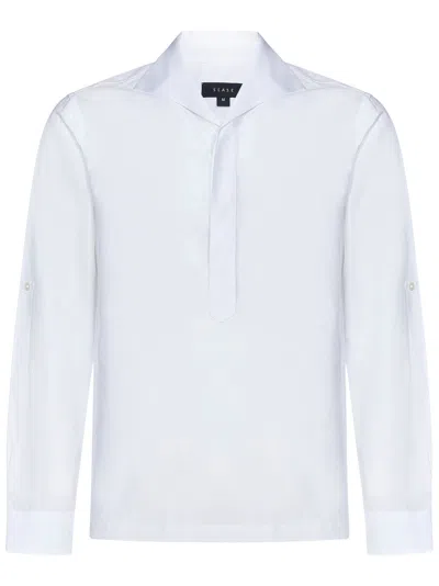 SEASE SEASE HALF BUTTON SHIRT