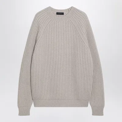 Sease Heathered Cashmere Sweater In Gray