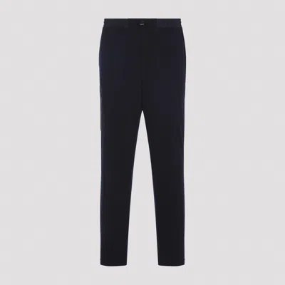 Sease Wool-blend Track Pants In Black