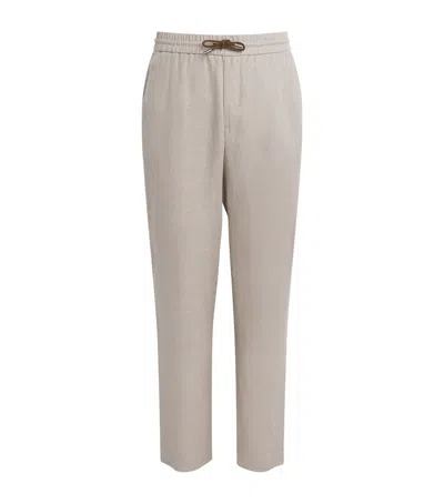 Sease Linen-cotton Summer Mindset Trousers In Multi