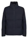 Sease Logo-patch Jacket In Blue