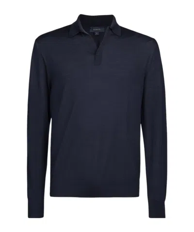 Sease Long-sleeved T-shirt In Blue