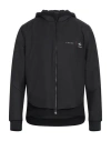 Sease Man Jacket Black Size Xxl Recycled Polyester In Black