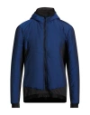 Sease Man Jacket Blue Size 46 Virgin Wool, Nylon, Elastane, Recycled Polyester In Blue