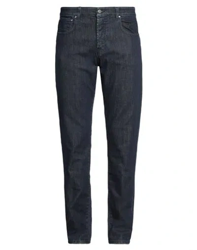 Sease Man Jeans Blue Size 40 Cotton, Nylon, Elastane