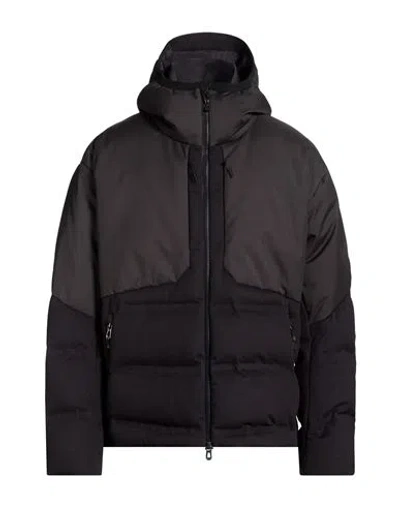 Sease Man Puffer Black Size Xxl Virgin Wool, Cashmere
