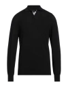 Sease Man Sweater Black Size S Merino Wool