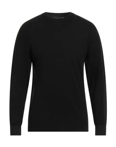 Sease Man Sweater Black Size Xl Virgin Wool
