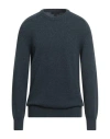 Sease Man Sweater Navy Size Xl Cashmere In Blue