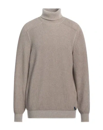 Sease Man Turtleneck Beige Size L Cashmere In Beige
