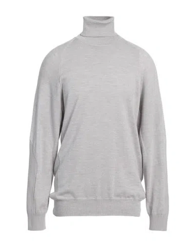 Sease Man Turtleneck Light Grey Size 3xl Virgin Wool