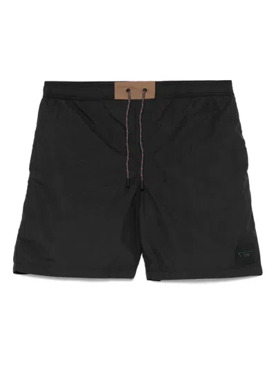 Sease Matte Swim Shorts In Black