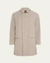 Sease Men's Drone Dust Coat In Driftwood