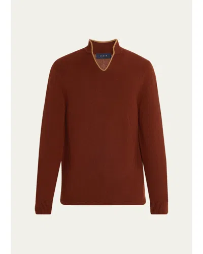Sease Men's Ellen Pull 2.0 Cashmere Sweater In Burgundy