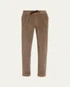 Sease Men's Mindset Corduroy Drawstring Trousers In Brown