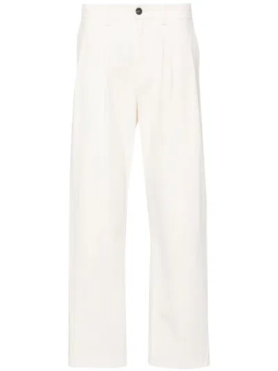 Sease Mid-rise Wide-leg Trousers In Neutrals