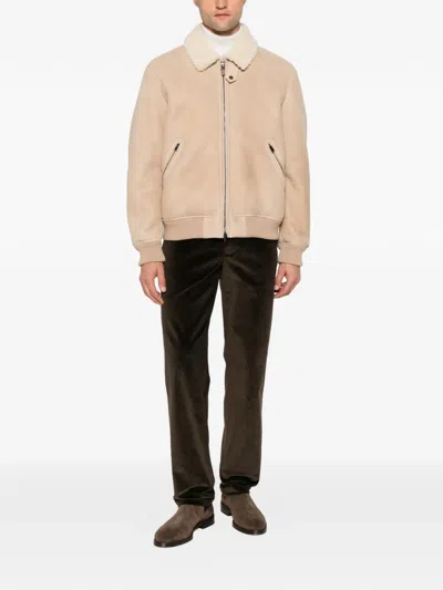 Sease Mindset Corduroy Drawstring Trousers In Brown
