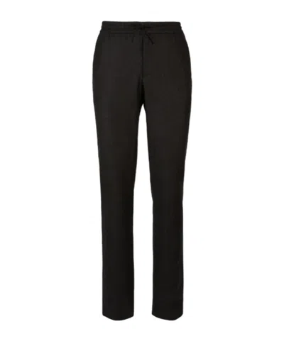 Sease Mindsetdrawstring Straight-leg Pants In Black