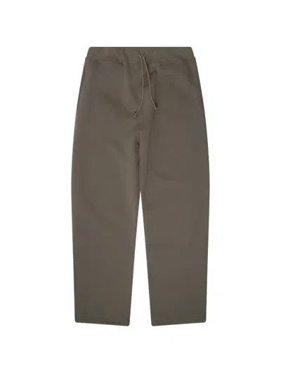 Sease Open-hem Track Pants In Gray